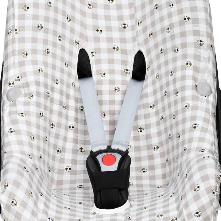JYOKO KIDS Bezug für Autositz kompatibel mit Pebble Maxi Cosi Pebble Pro I-Size, aus Baumwolle (Picn