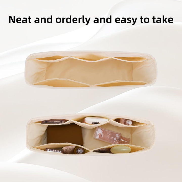 DGAZ Seide Handtasche Organizer für LV Neverfull PM/MM/GM, Taschenorganizer Tasche in Tasche Organiz