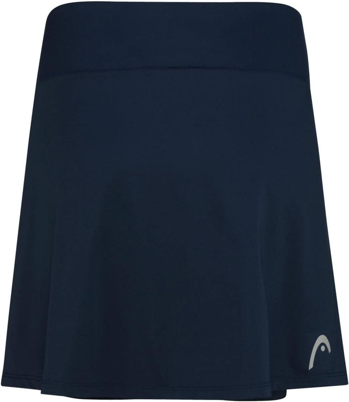 HEAD Damen Club Basic Skirt Long W Skirts (1er Pack) XS Dunkelblau, XS Dunkelblau