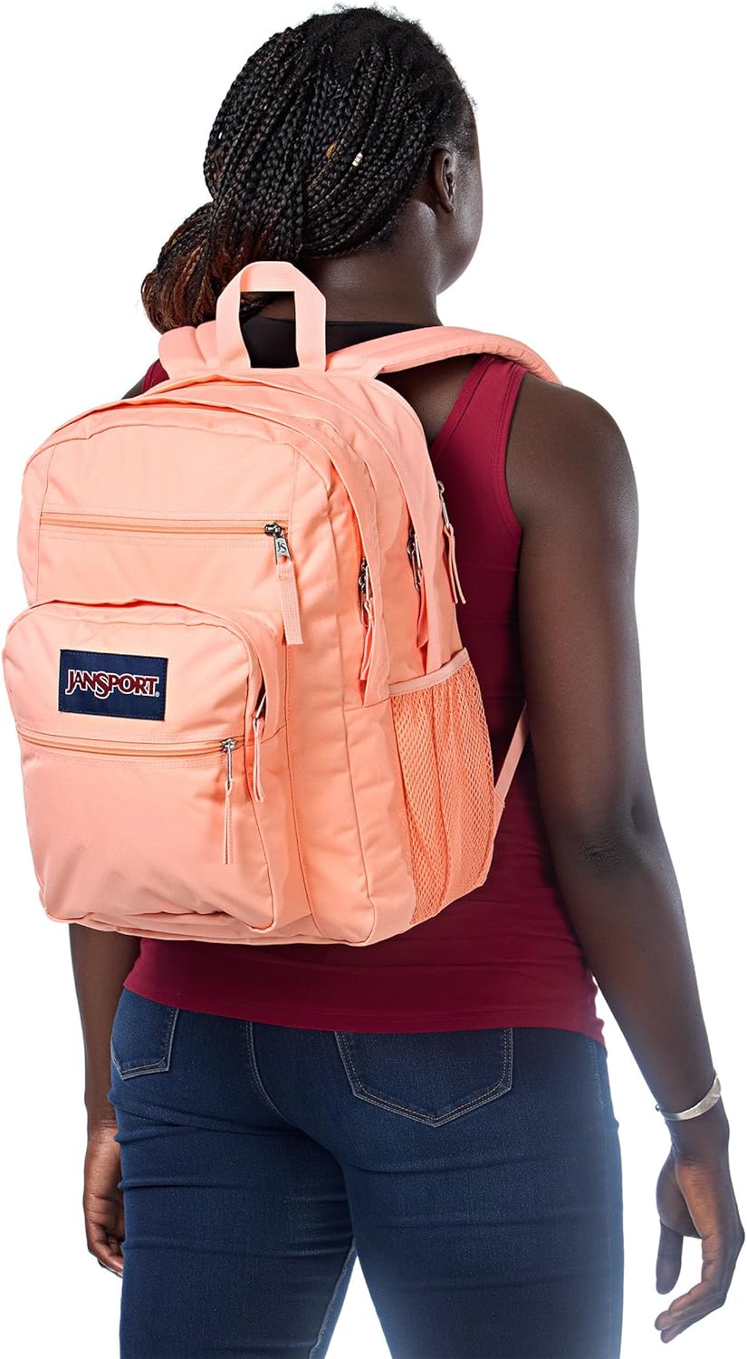 JANSPORT Big Student Grosser Rucksack, 15 Inch Laptop Laptopfach, Peach Bum Peach Bum BIG STUDENT, P
