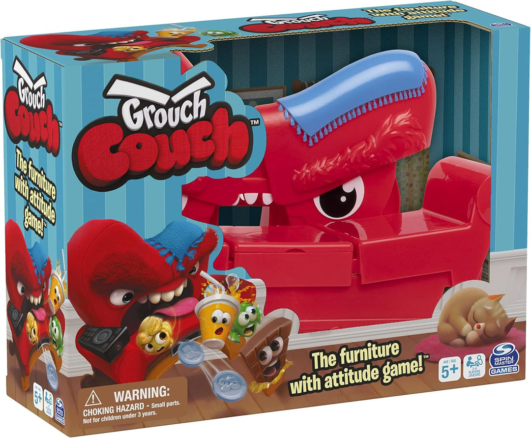Grouch Couch, Möbel mit Haltungsspiel für Kinder und Familien
