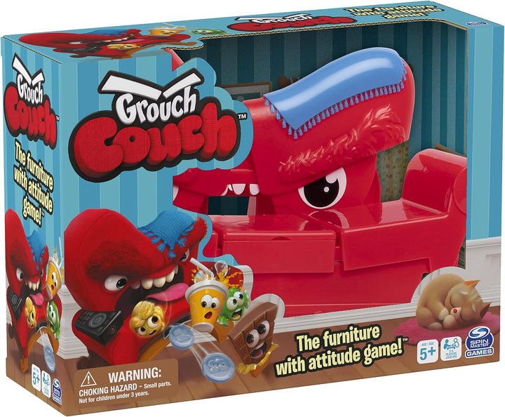 Grouch Couch, Möbel mit Haltungsspiel für Kinder und Familien
