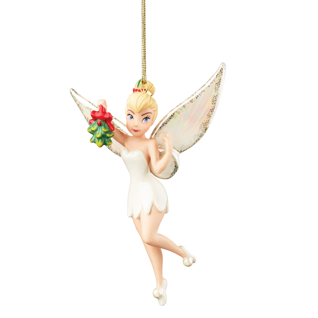 LENOX 2023 Tinker Bell Mistelzweig Ornament, 0,2 kg, Mehrfarbig, Tinker Bell
