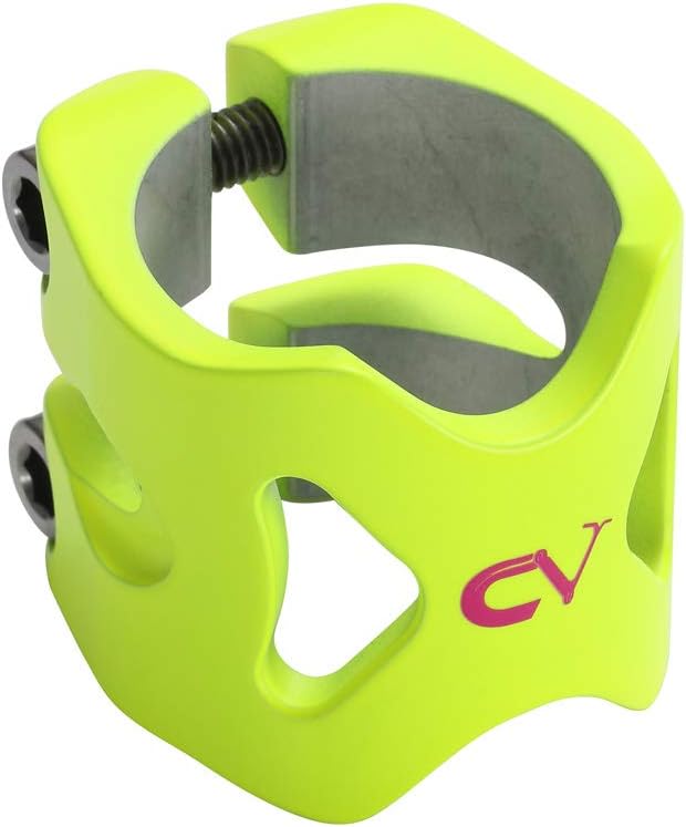 Claudius Vertesi Signature Scooter-Kragenklemme neongelb, neongelb