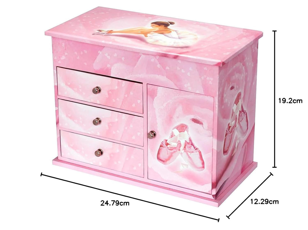 Trousselier Paris TROUS237000 Trousselier - Ballerina - Grosse Musikschmuckdose - Spieluhr - Farbe r