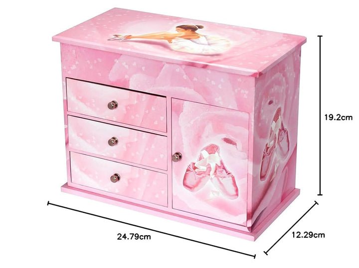Trousselier Paris TROUS237000 Trousselier - Ballerina - Grosse Musikschmuckdose - Spieluhr - Farbe r