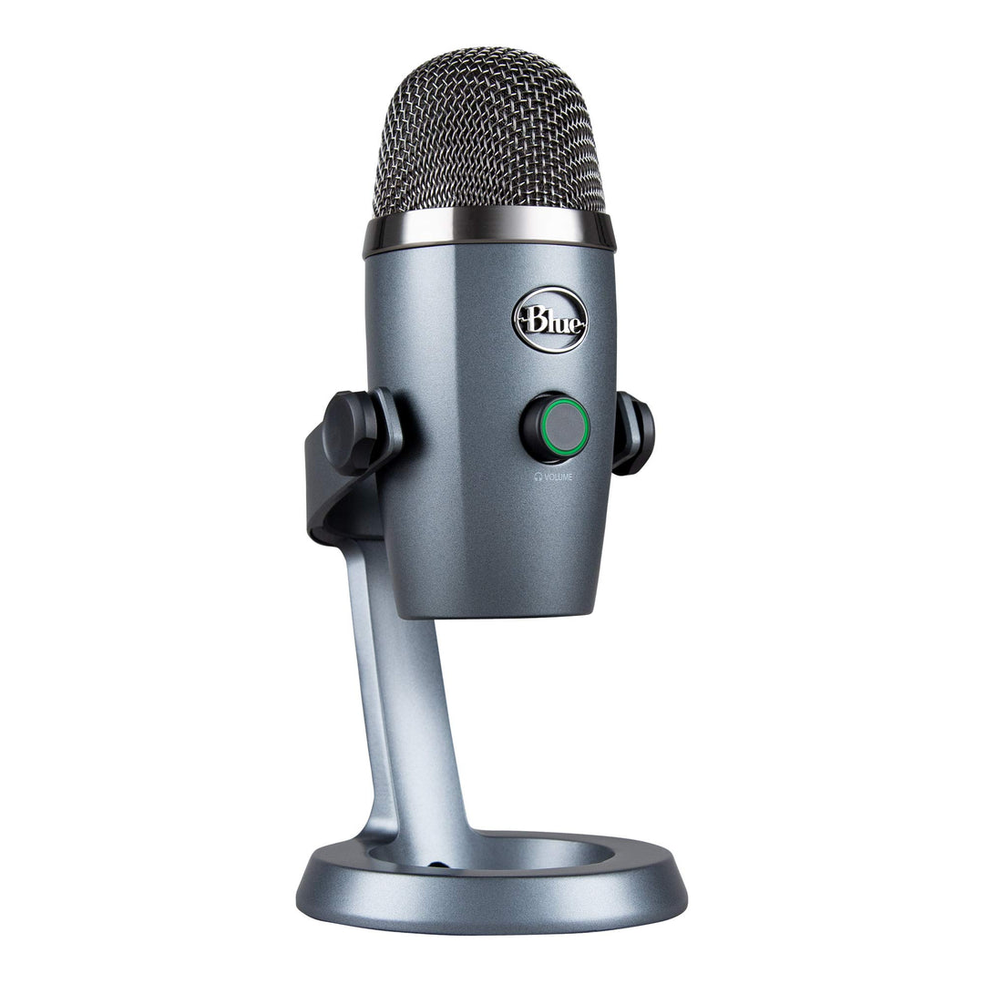 Blue Microphones Yeti Nano Premium USB-Kondensatormikrofon, Mit Blue VO!CE Vocal Effekten, Kompakte