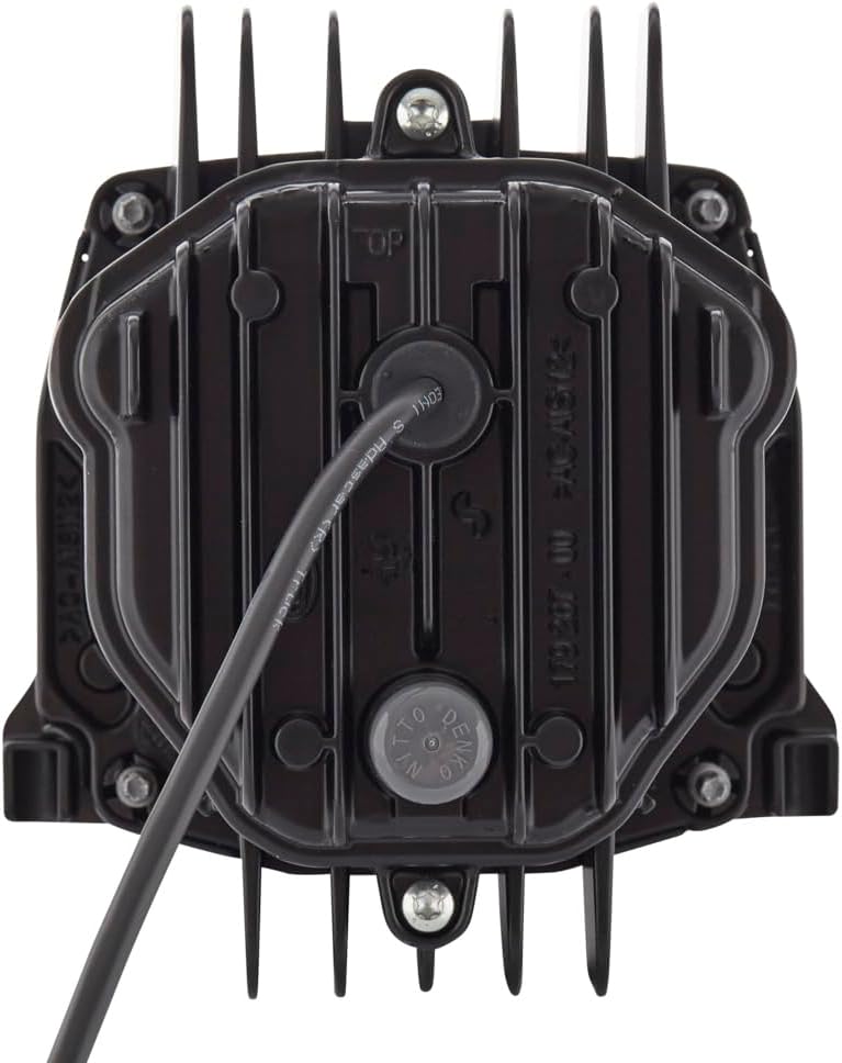 HELLA - LED/DE-Hauptscheinwerfer - 90mm Performance Bi-LED L70 - 24/12V - rund - Einbau - Lichtschei