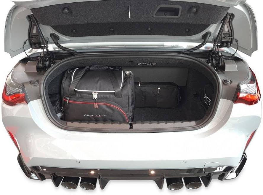 KJUST Dedizierte Kofferraumtaschen 4 stk kompatibel mit BMW 4 CABRIO G23 2020+