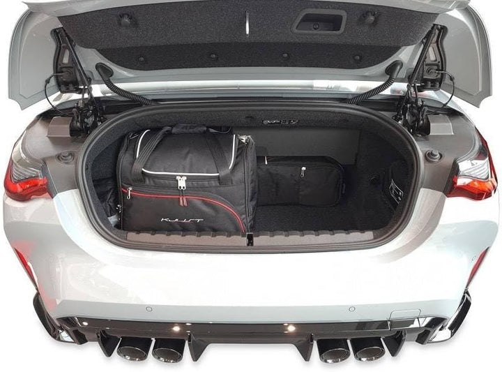 KJUST Dedizierte Kofferraumtaschen 4 stk kompatibel mit BMW 4 CABRIO G23 2020+