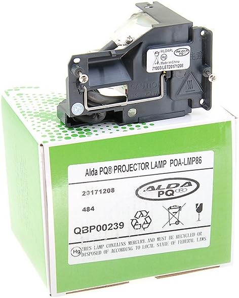 Alda PQ-Premium, Beamerlampe/Ersatzlampe kompatibel mit 610 317 5355, POA-LMP86 für SANYO LP-Z1X(S),