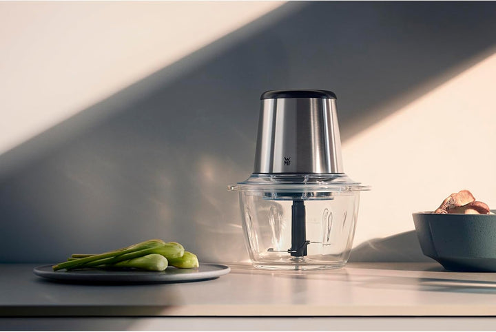 WMF Kult X Edition Zerkleinerer elektrisch mit Glasbehälter, 320 W, 2 Geschwindigkeitsstufen, grosse