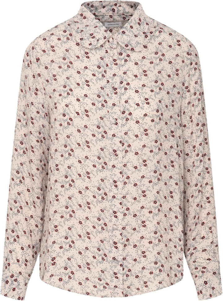 Seidensticker Damen Bluse - Fashion Bluse - Regular Fit - tailliert - Hemd Blusen Kragen - Bügelleic