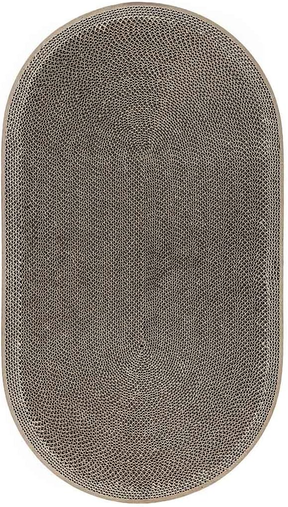 Petrebels Kratzpappe Oliver 61, Katzen Kratzbrett aus sehr stabilem Karton, Kratzkarton 63 x 35 x 10
