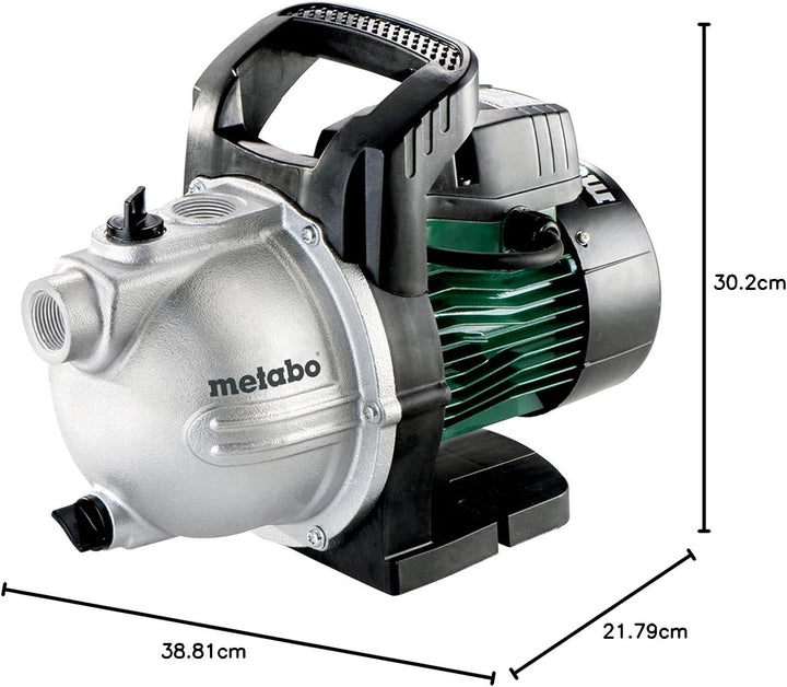 Metabo Gartenpumpe P 2000 G (600962000) Karton, Nennaufnahmeleistung: 450 W, Max. Fördermenge: 2000