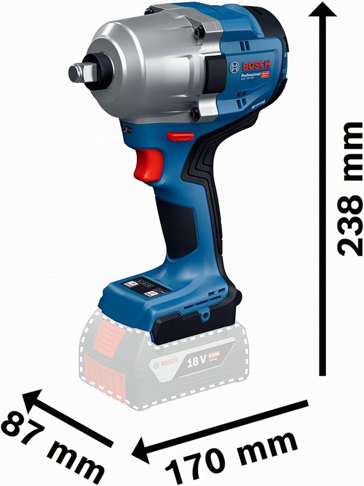 Bosch Professional 18V System Akku Drehschlagschrauber GDS 18V-780
