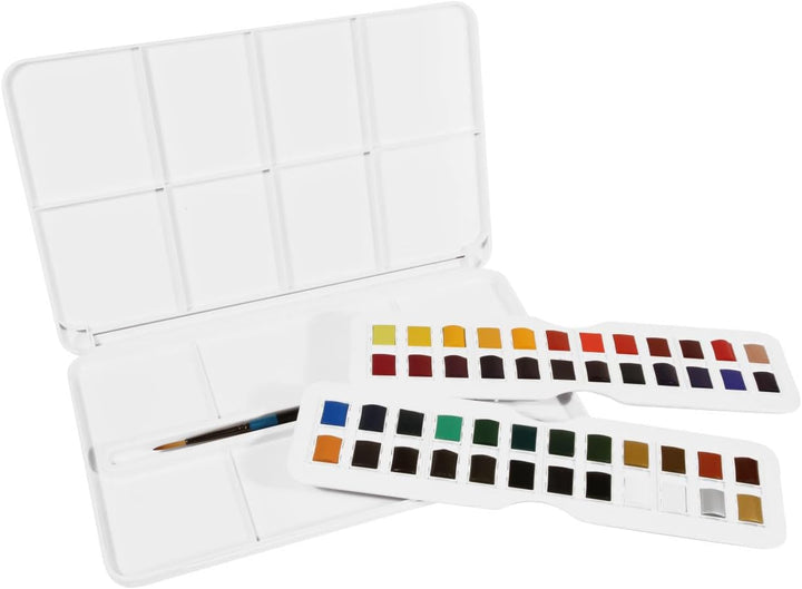 Daler Rowney Aquafine Set 48 Halbschuhe Mehrfarbig, D131900201, bunt