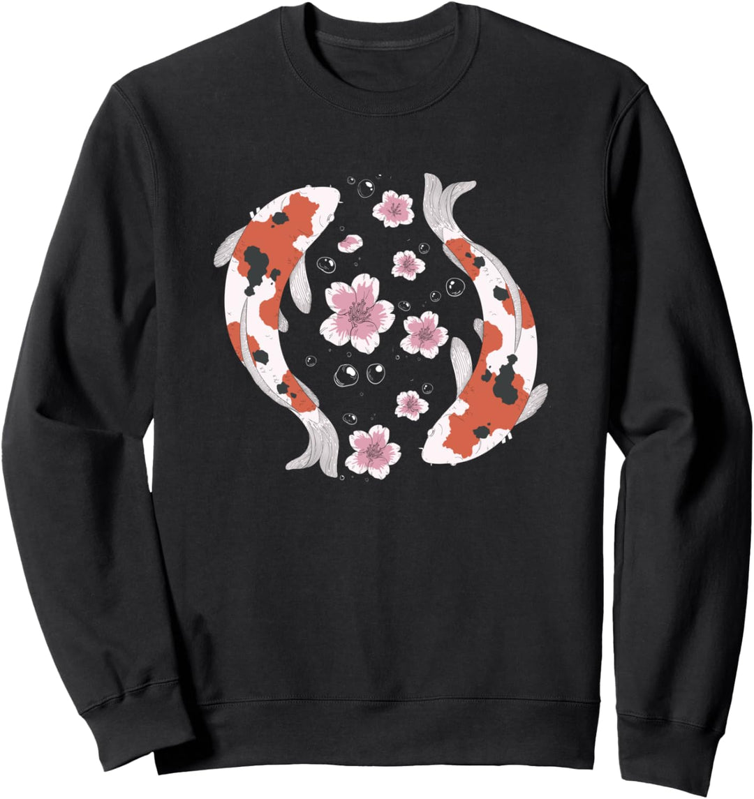 Koi Karpfen Fisch Japanische Kunst Sweatshirt