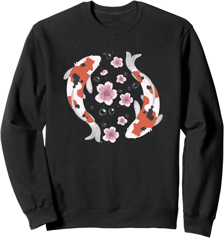 Koi Karpfen Fisch Japanische Kunst Sweatshirt