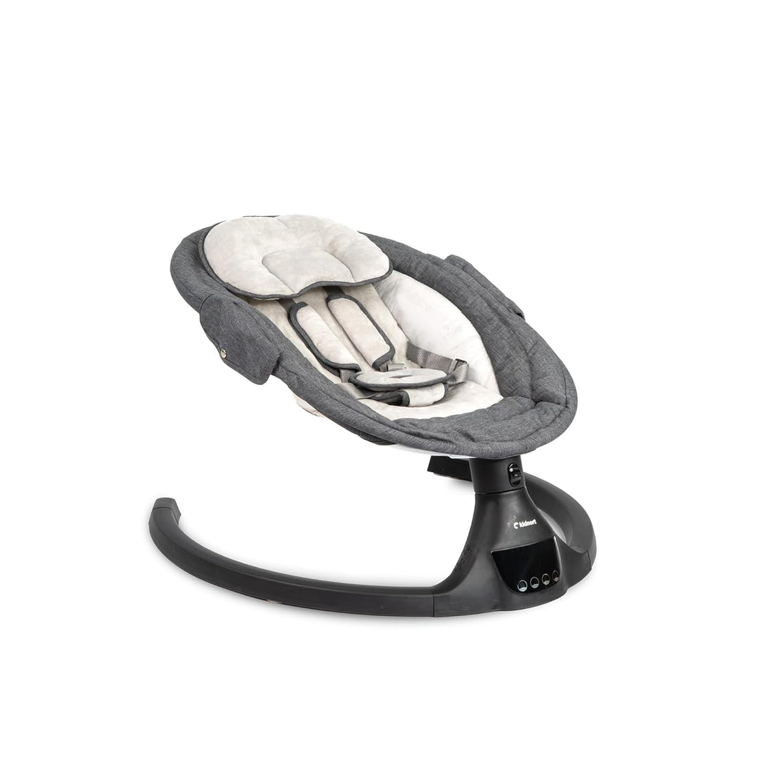 Svaie Babywippe elektrisch Babyschaukel bis 9 kg mit Fernbedienung Bluetooth 5 Schaukelstufen Batter