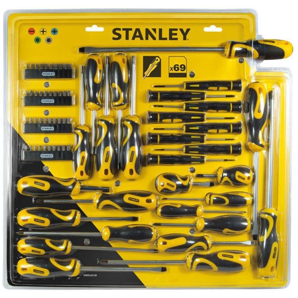 Stanley STHT0-62139 Satz mit 69 Schraubendrehern und Bits