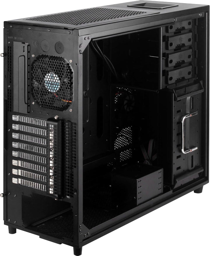 SilverStone SST-TJ04B-E - Temjin Midi Tower Gehäuse, SSI-CEB, ATX, schwarz