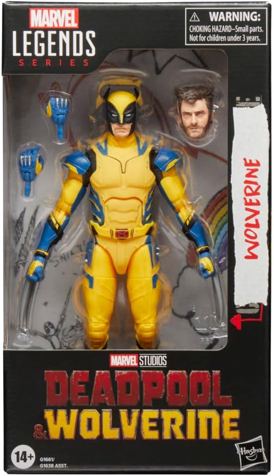 Marvel Legends Series Wolverine, Deadpool &amp; Wolverine Action-Figur (Skala 15 cm), Sammlerobjekt für