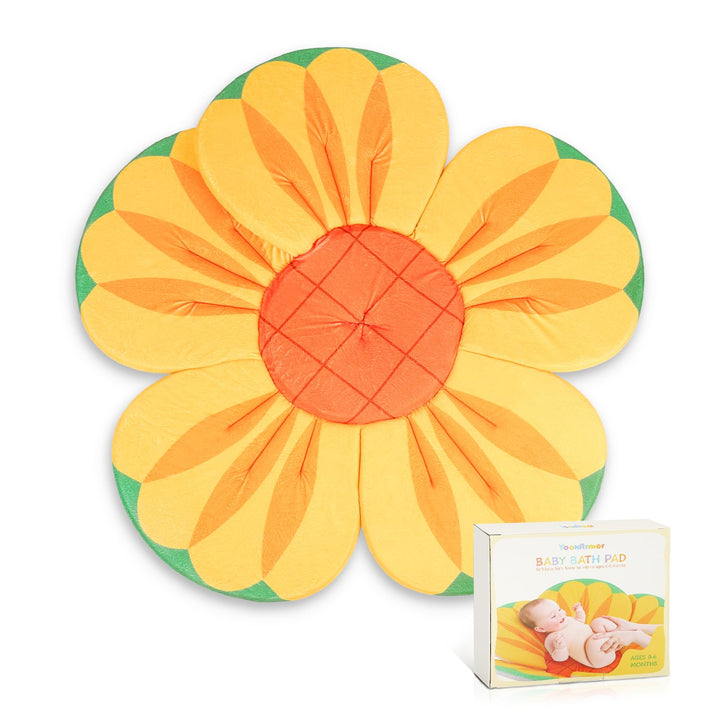 Baby Badematte für Waschbecken,Sicherer, Weicher Rutschfest Baby Badewannenkissen für 0-6 Monate Neu