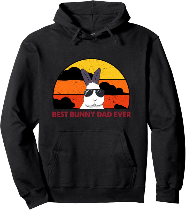 Best Bunny Dad Ever Hasen Pulli Kaninchen Papa Hasenpapa Pullover Hoodie