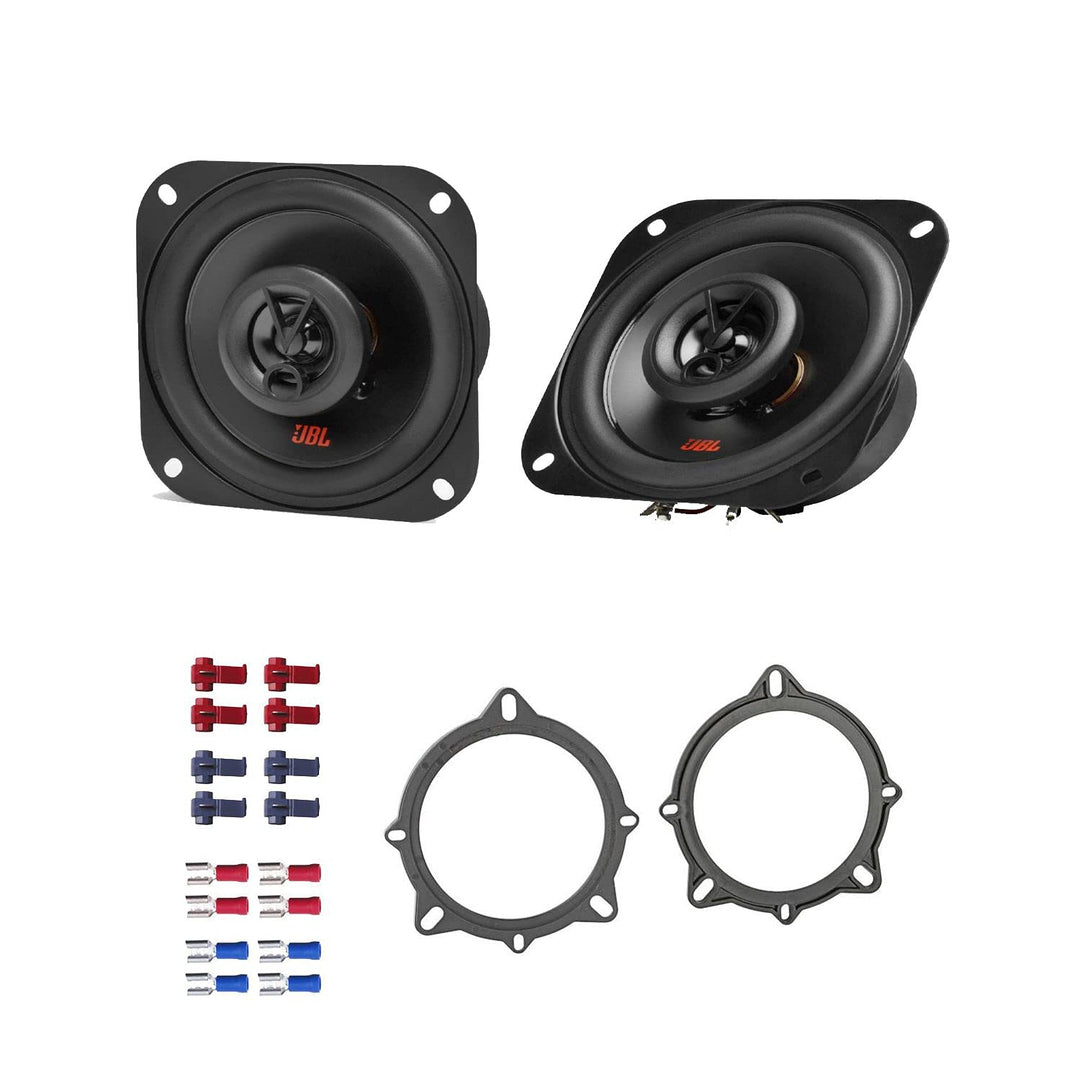 JBL Auto Lautsprecher Boxen Stage2 424 300 Watt 10 cm 2 Wege Koax passend für BMW X1 E84 ab 2009 Tür