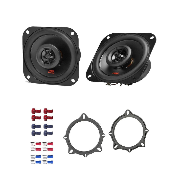 JBL Auto Lautsprecher Boxen Stage2 424 300 Watt 10 cm 2 Wege Koax passend für BMW X1 E84 ab 2009 Tür
