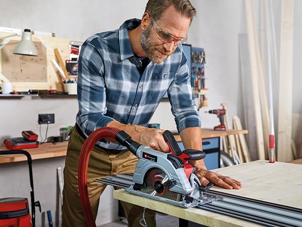 Original Einhell Führungsschiene Alu (passend für alle Akku und Expert-Handkreissägen, 2 x 1000 mm,