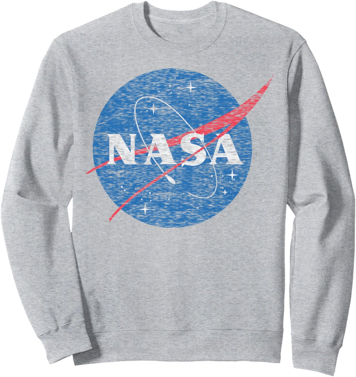 NASA Distressed Vintage Classic Logo Sweatshirt