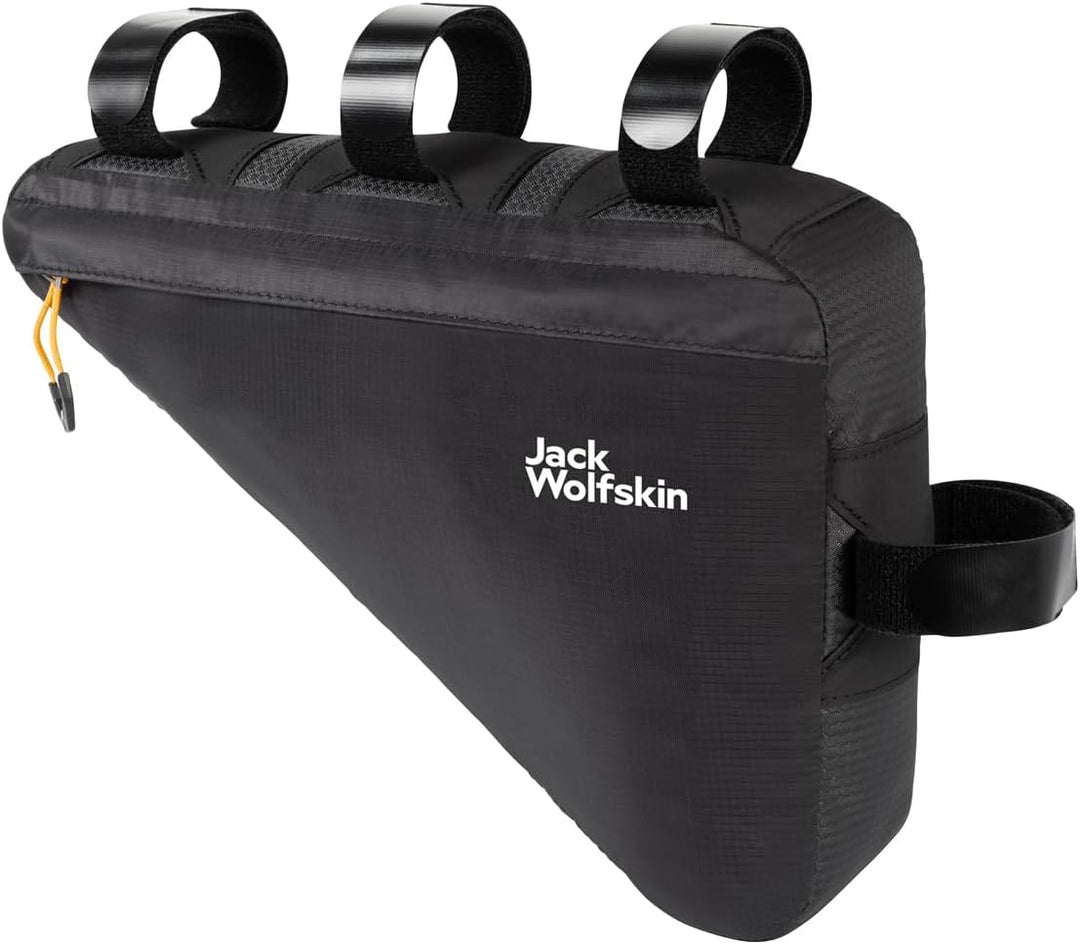 Jack Wolfskin Unisex – Erwachsene Morobbia Rahmentasche, Flash Black, Einheitsgrosse