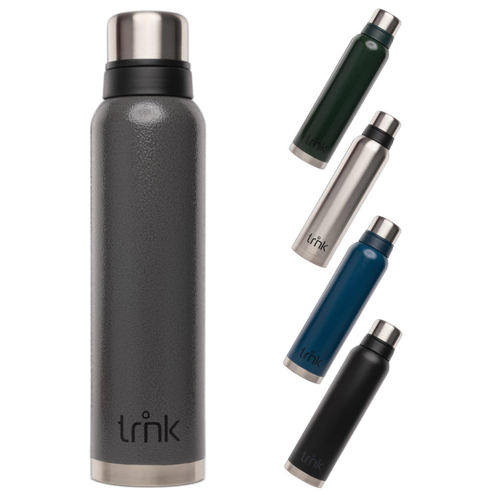 trnk Outdoor Thermosflasche polar 2 - Edelstahl Thermoskanne 1600ml - BPA-frei - Thermos hält 40 Stu