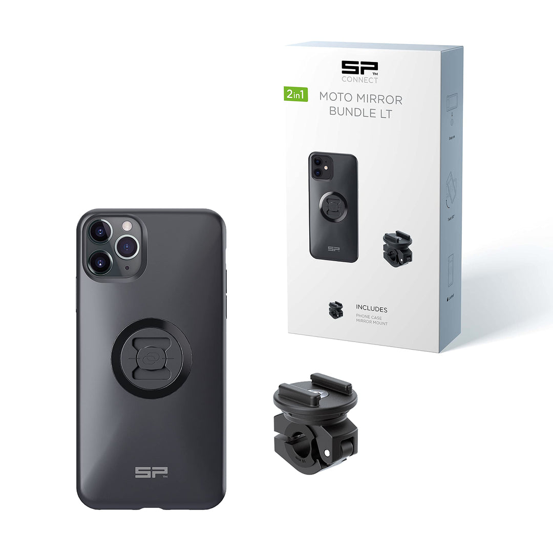 SP CONNECT Moto Mirror Bundle LT kompatible mit iPhone 11 Pro Max/XS Max iPhone 11 Pro Max/XS Max iP
