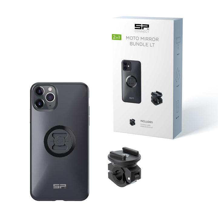 SP CONNECT Moto Mirror Bundle LT kompatible mit iPhone 11 Pro Max/XS Max iPhone 11 Pro Max/XS Max iP