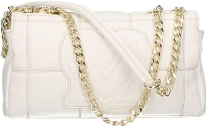 Love Moschino Damen Jc4260pp0gkb0100 Schultertasche, Weiss