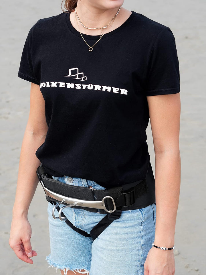 Wolkenstürmer Trapez - Universalgrösse S-XL, Harness Trapez zum Drachenfliegen Schwarz, Schwarz