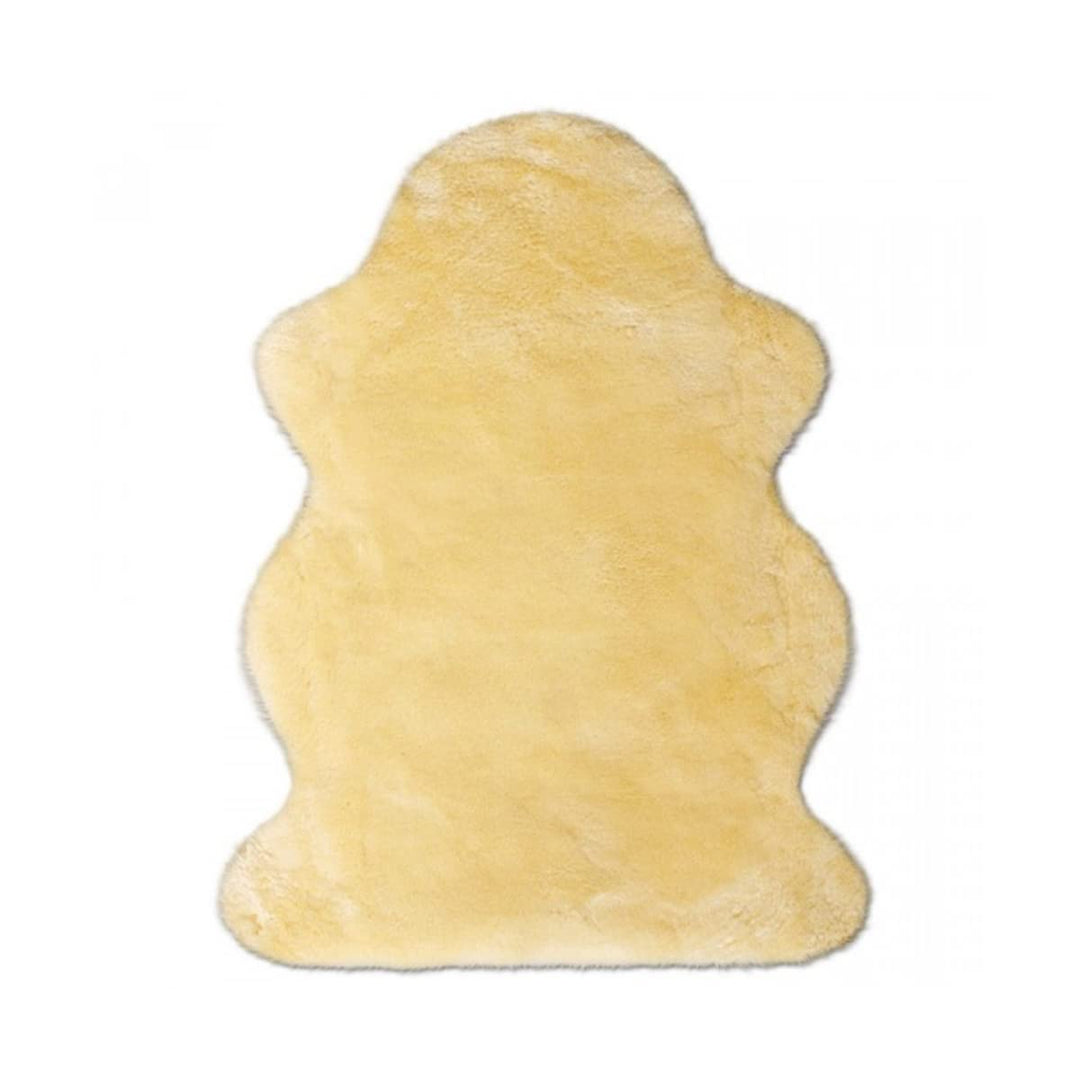 Heitmann - Baby Lammfell - Naturprodukt - Schaffell - Schaflammfell ca. 75-85 cm lang