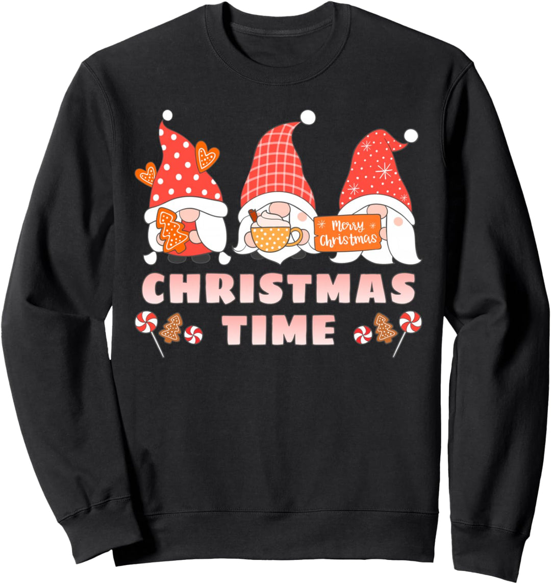 Weihnachtliche Wichtel, Happy Christmas Sweatshirt