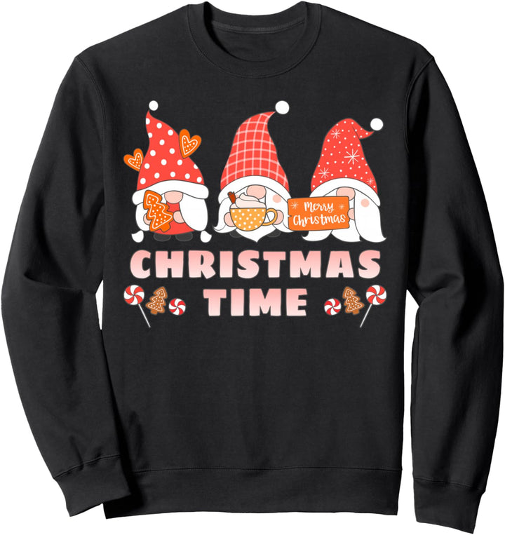 Weihnachtliche Wichtel, Happy Christmas Sweatshirt
