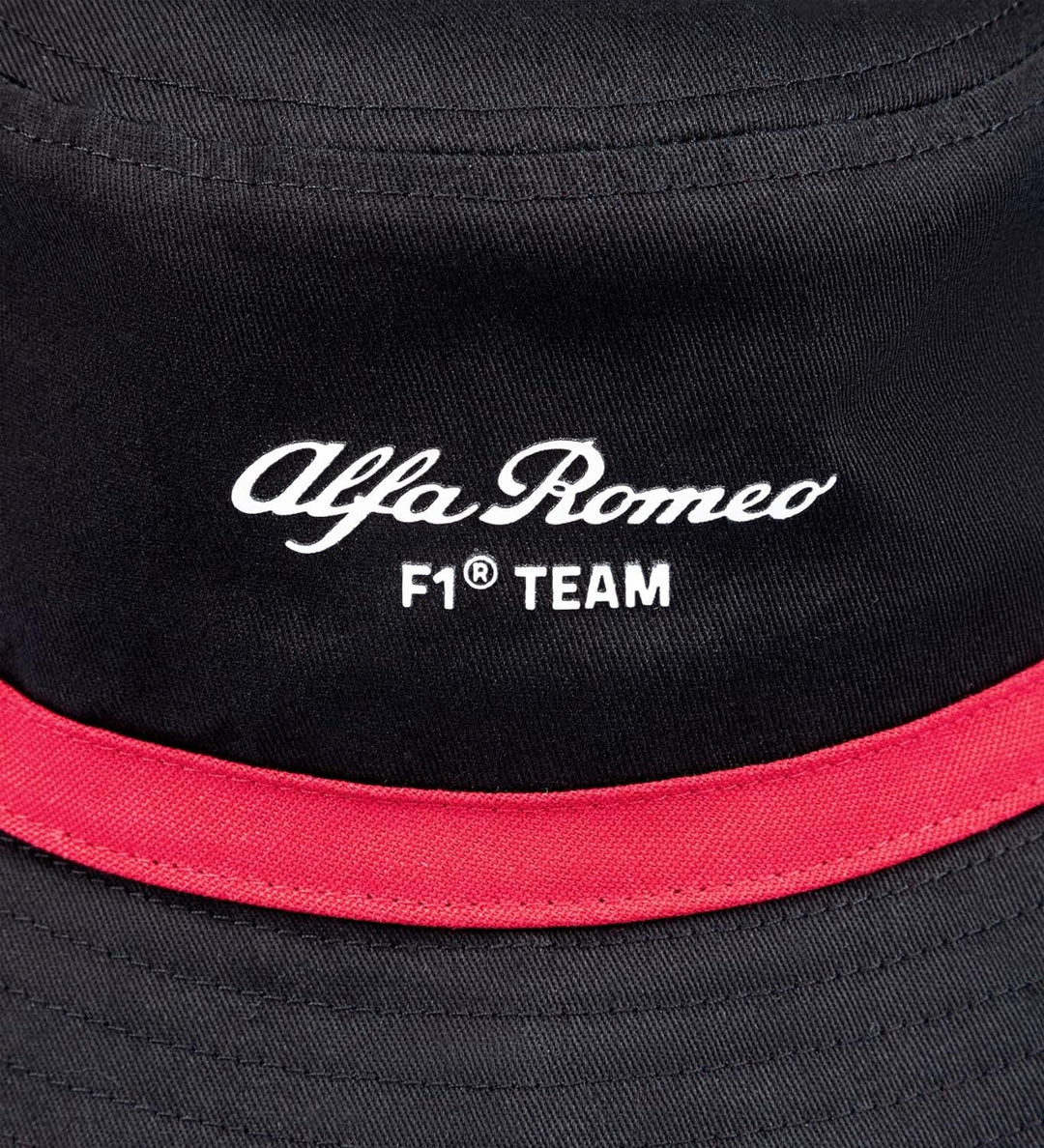 Alfa Romeo Racing F1 2023 Team Bucket Hat schwarz, Schwarz, Einheitsgr��e