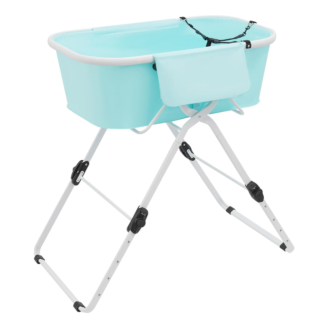 Hundebadewanne Faltbar Mit Einstellbarer Höhe (70-100cm) Für Zuhause Und Tierpflege, Tragbare Badewa