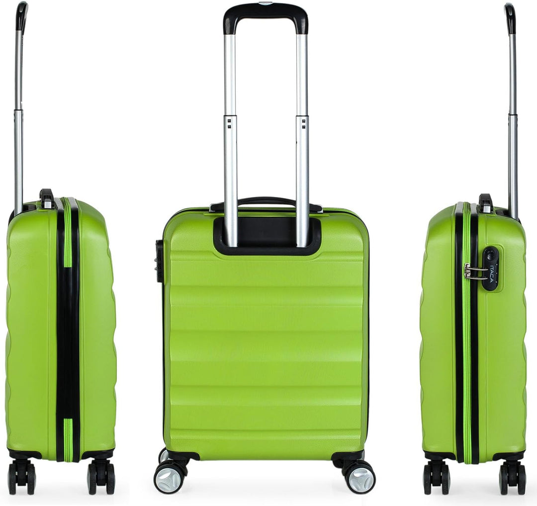 ITACA - Trolley handgepäck Cabin Koffer reisekoffer hartschalenkoffer mit zahlenschloss - Kabinengep