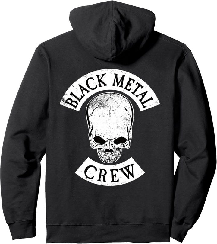 Black Metal Crew I Black Metal Pullover Hoodie