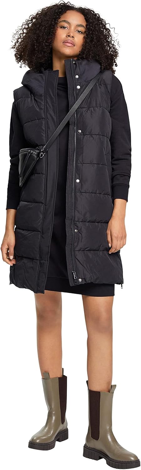 ESPRIT Damen Kleid, 001/Black
