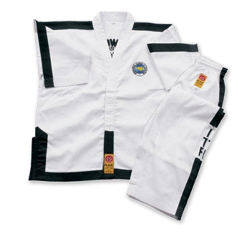 Playwell Kampfsport Itf Taekwondo Masters Anzug 4. Dan & Up 3/160 cm, 3/160 cm