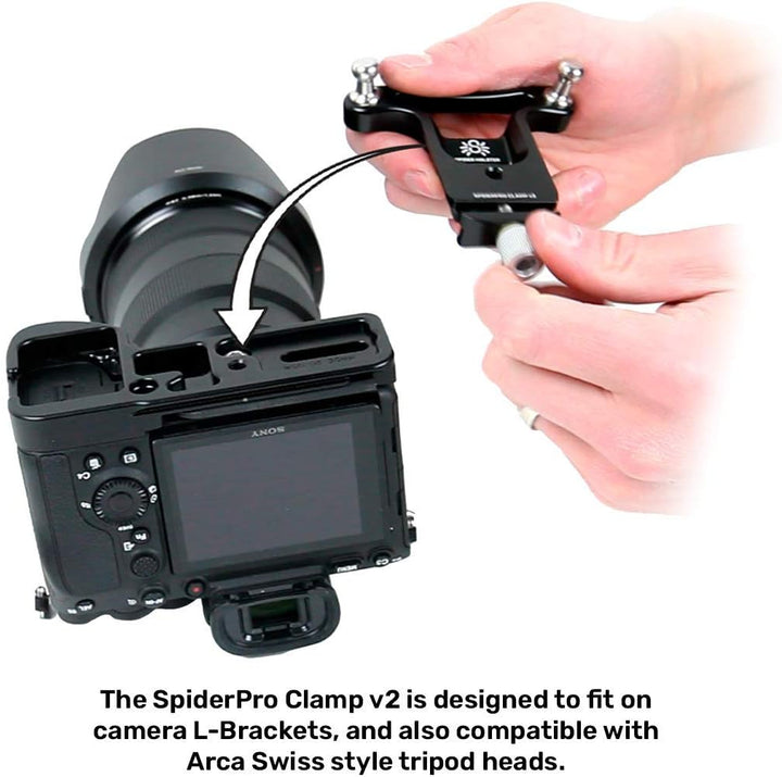 SpiderPro Clamp v2 Klemmplatte für Arca-Profile am Spider Holster, L-Bracket Clamp v2_new