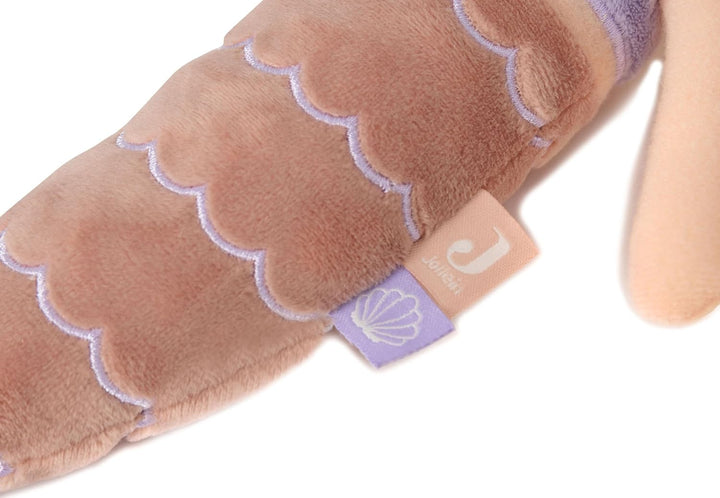 Jollein Stoffpuppe Kuschelpuppe - Mermaid Ella - 100% Polyester - 32x10x6cm - Kuscheltier - Meerjung